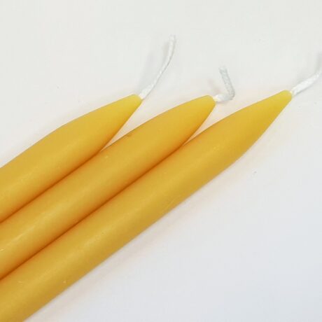 Arbutus Candle Company – Beeswax 12in Classic Large Taper Candle resized