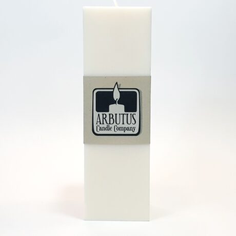 Arbutus Candle Company – Soy Wax 2.5×2.5x8in Square Pillar Candles resized