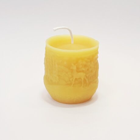 Arbutus Candle Company – Beeswax Winter Scene Candle resized